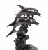 Vintage Bronze Dolphins Riding the Waves Statue Fountain 20th C | Ref. no. 06057 | Regent Antiques