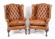 Pair of Bespoke Leather Armchairs | Chippendale | Regent Antiques | Ref. no. 06566e | Regent Antiques