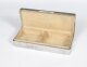 Antique Art Deco Silver Cigarette Card Box Casket | Sterling Silver Cigarette Box | Ref. no. 06588a | Regent Antiques