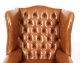 Bespoke English Hand Made 3 x Leather Suite Chippendale Bruciato | Ref. no. 06749D | Regent Antiques
