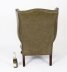 Bespoke English Hand Made 3 x Leather Chippendale Suite Alga Green | Ref. no. 06749g | Regent Antiques