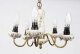 Vintage Porcelain & Brass 4 Light Chandelier | Ref. no. 06776 | Regent Antiques