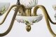 Vintage Porcelain & Brass 4 Light Chandelier | Ref. no. 06776 | Regent Antiques