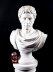 Vintage Composite Marble Bust Lucius Junius Brutus on Pedestal 20th C | Ref. no. 07013a | Regent Antiques