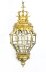 Versailles Massive Bronze Diamond Baluster 3 Light Lantern | Ref. no. 07079 | Regent Antiques