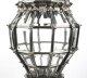 Pair Versailles Huge Silver Bronze Diamond Baluster Lanterns | Ref. no. 07079d | Regent Antiques