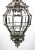 Vintage Silvered Bronze Versailles Diamond Baluster Lantern 20th C | Ref. no. 07079x | Regent Antiques