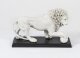 Vintage Pair of Composite Marble Sculptures Medici Lions 20th C | Ref. no. 07160 | Regent Antiques