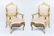 Vintage  Pair Louis XV Revival French Gilded Armchairs 20th C | Ref. no. 07161 | Regent Antiques