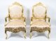 Vintage  Pair Louis XV Revival French Gilded Armchairs 20th C | Ref. no. 07161 | Regent Antiques