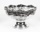 Vintage Large Silver Plated Punch Bowl Cooler  Floral Decoration 20th C | Ref. no. 07784 | Regent Antiques