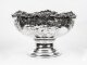 Vintage Large Silver Plated Punch Bowl Cooler  Floral Decoration 20th C | Ref. no. 07784 | Regent Antiques