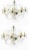 Superb Pair of Vintage Venetian 8 Light Crystal Chandeliers | Ref. no. 07821 | Regent Antiques