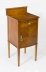 Antique Victorian Satinwood Bowfront Bedside Cabinet c.1880 | Ref. no. 07988 | Regent Antiques