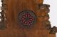 Antique Swiss & 39 Black Forest& 39 Carved Linden Wood Clock by Bergen & Co 19th C Antique Swiss \
