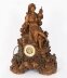 Antique Swiss & 39 Black Forest& 39 Carved Linden Wood Clock by Bergen & Co 19th C Antique Swiss \