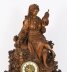 Antique Swiss & 39 Black Forest& 39 Carved Linden Wood Clock by Bergen & Co 19th C Antique Swiss \