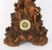 Antique Swiss & 39 Black Forest& 39 Carved Linden Wood Clock by Bergen & Co 19th C Antique Swiss \