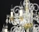 Pair of Vintage Venetian 12 Light Crystal Chandeliers  20th C | Ref. no. 08207 | Regent Antiques