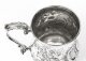 Antique Victorian Silver Plated Embossed and Engraved Mug C1870 | Ref. no. 08246a | Regent Antiques