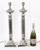 silver plated table lamps | Ref. no. 08329 | Regent Antiques