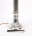 silver plated table lamps | Ref. no. 08329 | Regent Antiques
