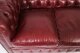 Bespoke Leather Button Backed Chesterfield Sofa Burgundy | Ref. no. 08457x | Regent Antiques