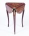 Antique Louis Revival Marquetry Triform Occasional Table C1870 | Ref. no. 08459 | Regent Antiques