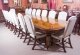 17ft Marquetry Walnut Bespoke Dining Table | Regent Antiques | Ref. no. 08529 | Ref. no. 08529 | Regent Antiques