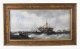 Antique Pair Seascape Oil Paintings Fishing Boats 19th century | Ref. no. 08564x | Regent Antiques
