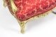 Antique French Giltwood Framed Canape\