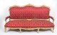Antique French Giltwood Framed Canape\