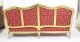 Antique French Giltwood Framed Canape\