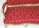 Antique French Giltwood Framed Canape\