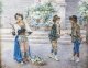 Antique Watercolour  Ettore Ascenzi | Ref. no. 08567 | Regent Antiques