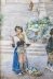 Antique Watercolour of the Spanish Steps, Rome,  Ettore Ascenzi 19th C | Ref. no. 08567 | Regent Antiques