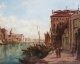 Antique Pair Oil Paintings Grand Canal Venice Alfred Pollentine  19th C | Ref. no. 08757 | Regent Antiques