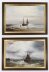 Antique Pair Oil On Canvas Seascape Paintings Gustave De Bréanski 19th Century | Ref. no. 08895x | Regent Antiques