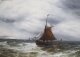 Antique Pair Oil On Canvas Seascape Paintings Gustave De Bréanski 19th Century | Ref. no. 08895x | Regent Antiques