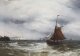 Antique Pair Oil On Canvas Seascape Paintings Gustave De Bréanski 19th Century | Ref. no. 08895x | Regent Antiques