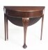 Antique Victorian Mahogany Demi Lune Card Console Tea  Table  19th C | Ref. no. 08995 | Regent Antiques