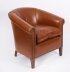 Bespoke English Handmade Amsterdam  Leather Arm Chair Malt | Ref. no. 09085H | Regent Antiques