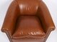 Bespoke English Handmade Amsterdam  Leather Arm Chair Malt | Ref. no. 09085H | Regent Antiques