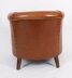 Bespoke English Handmade Amsterdam  Leather Arm Chair Malt | Ref. no. 09085H | Regent Antiques