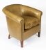 Bespoke English Handmade Amsterdam  Leather Arm Chair Saddle | Ref. no. 09085e | Regent Antiques