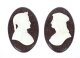 Antique Pair Italian Marble Profile Plaques of Virgil & Dante 19th Century | Ref. no. 09229x | Regent Antiques