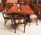 Bespoke Regency Revival Twin Base  Dining Table & 14 chairs  21st C | Ref. no. 09337a | Regent Antiques