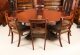 Vintage 6ft 6" Diam Dining Table & 8  Chairs William Tillman 20th C | Ref. no. 09416b | Regent Antiques