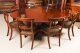 Vintage 6ft 6" Diam Dining Table & 8  Chairs William Tillman 20th C | Ref. no. 09416b | Regent Antiques