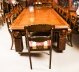 Antique 12ft Elizabethan Revival Pollard Oak Extending Dining Table 19th C | Ref. no. 09642 | Regent Antiques